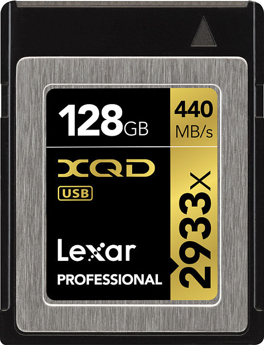 Velmi rychlé paměťové karty Lexar 128 GB XQD