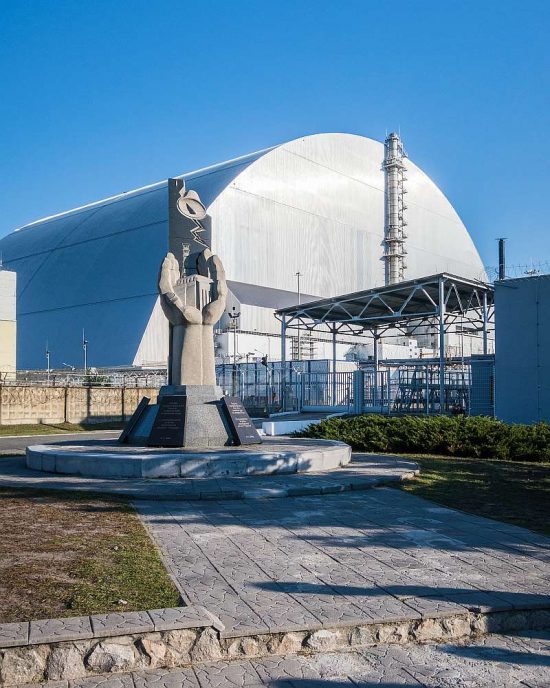 Elektrárna Černobyl - sarkofág | moje Tajemno