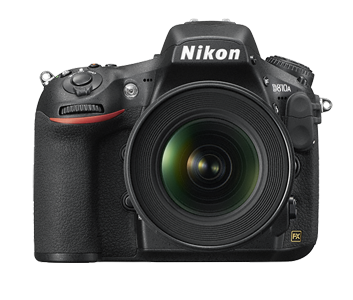 Nikon D810A, bajonet Nikon F