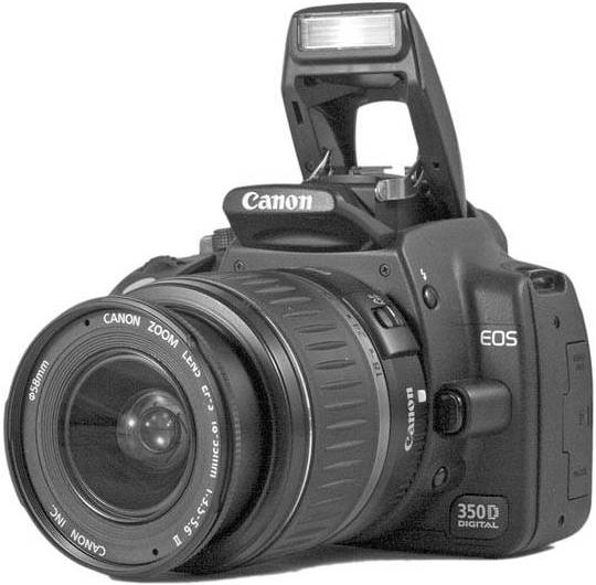 Zrcadlovka Canon EOS 350D