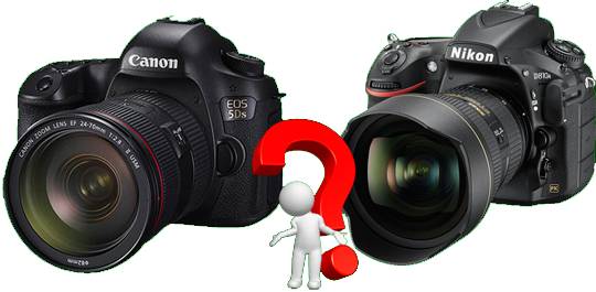 Canon vs Nikon - kdo zvítězí?