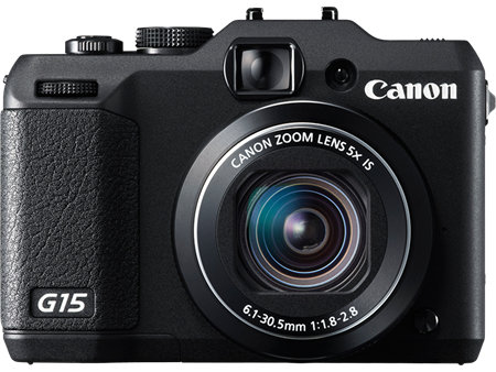 Optický průhledový hledáček u fotoaparátu Canon PowerShot G15
