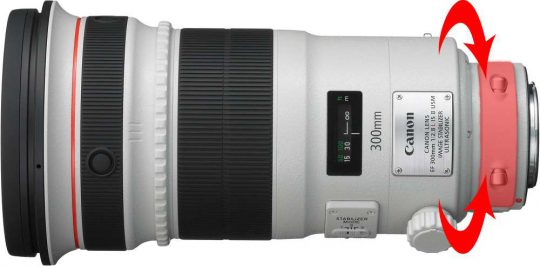 Objektiv Canon EF 300mm f/2,8L IS II USM | moje Tajemno
